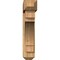 Ekena Millwork Merced Craftsman Rough Sawn Bracket w/ Offset Brace, Western Red Cedar, 8"W x 38"D x 38"H BKT0806X38X38MRC04RWR - alternate 2